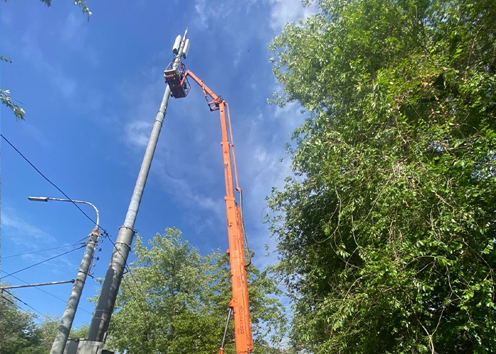 Монтаж оборудования сотовой вышки